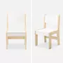 SWEEEK Bureau blanc avec chaise pour enfant