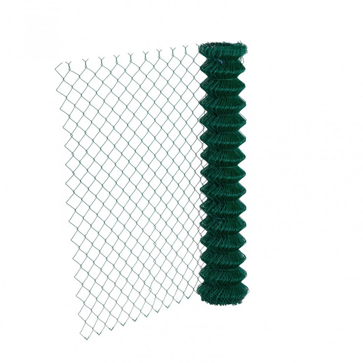 Grillage Maille hexagonale, acier galvanisé, vert (13mm) - l.500 cm Nature