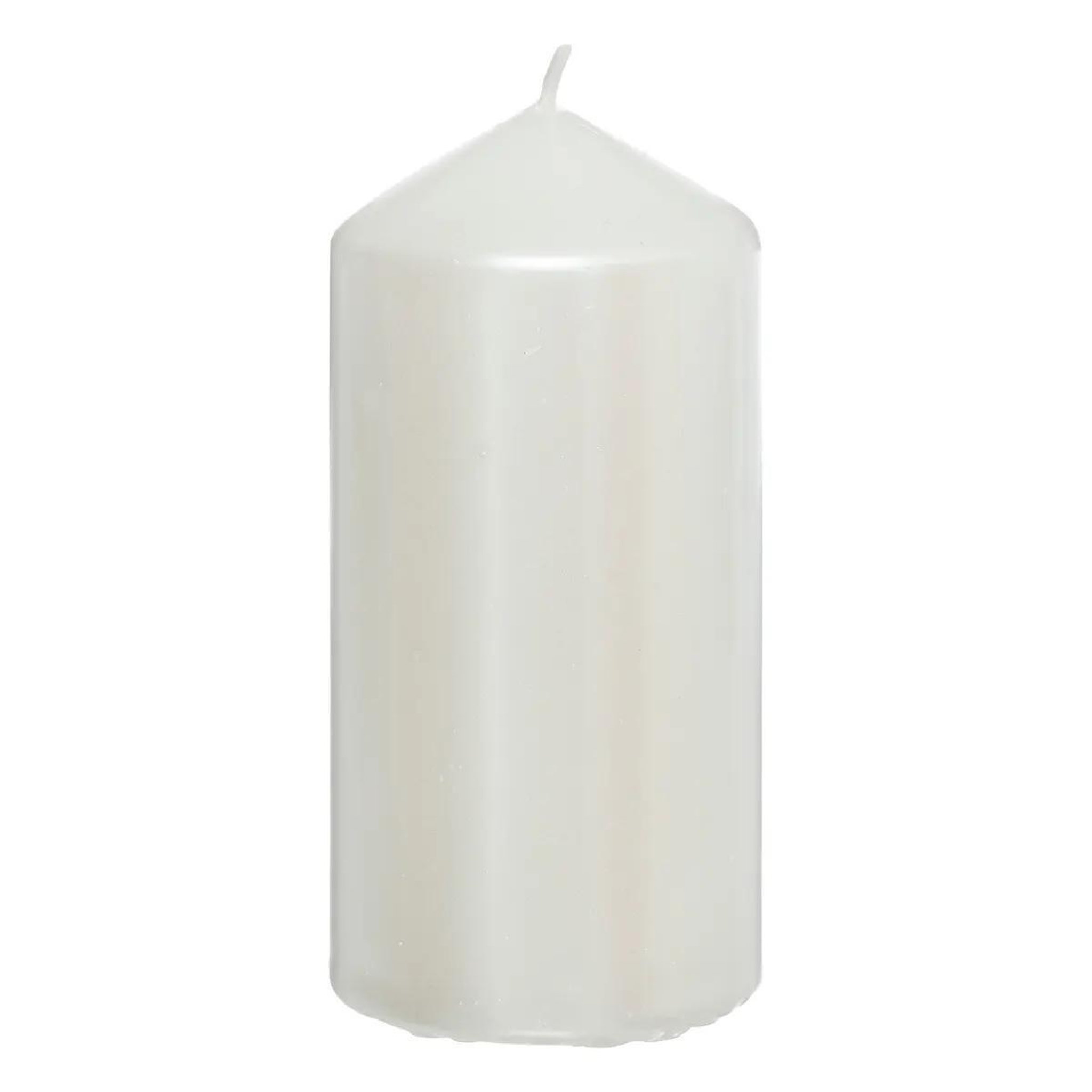 Voir la diapositive 3 : ATMOSPHERA Lot de 4 bougies de l'avent  satin  12cm blanc