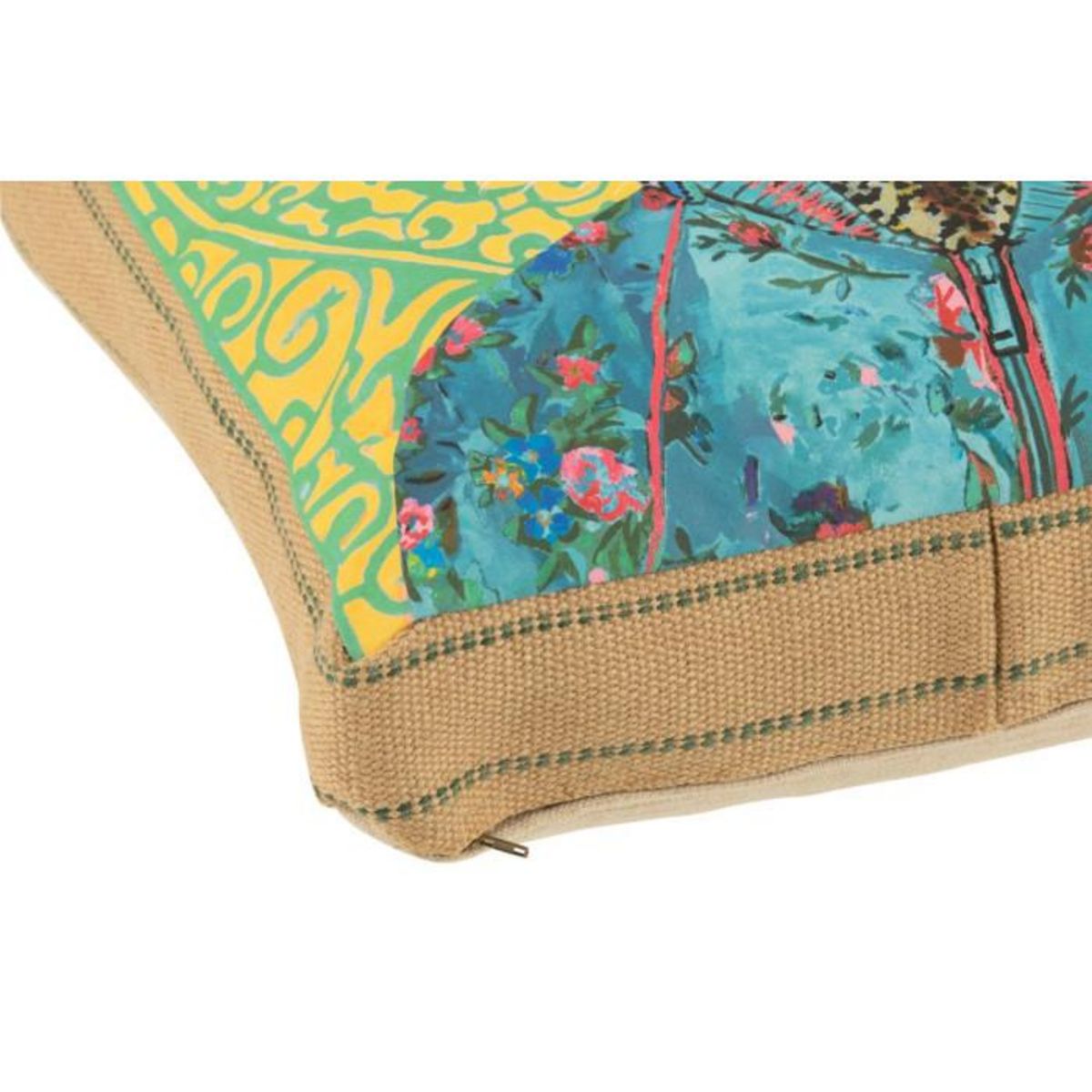 Paris Prix Coussin Déco Tigre  Popart  50x50cm Multicolore