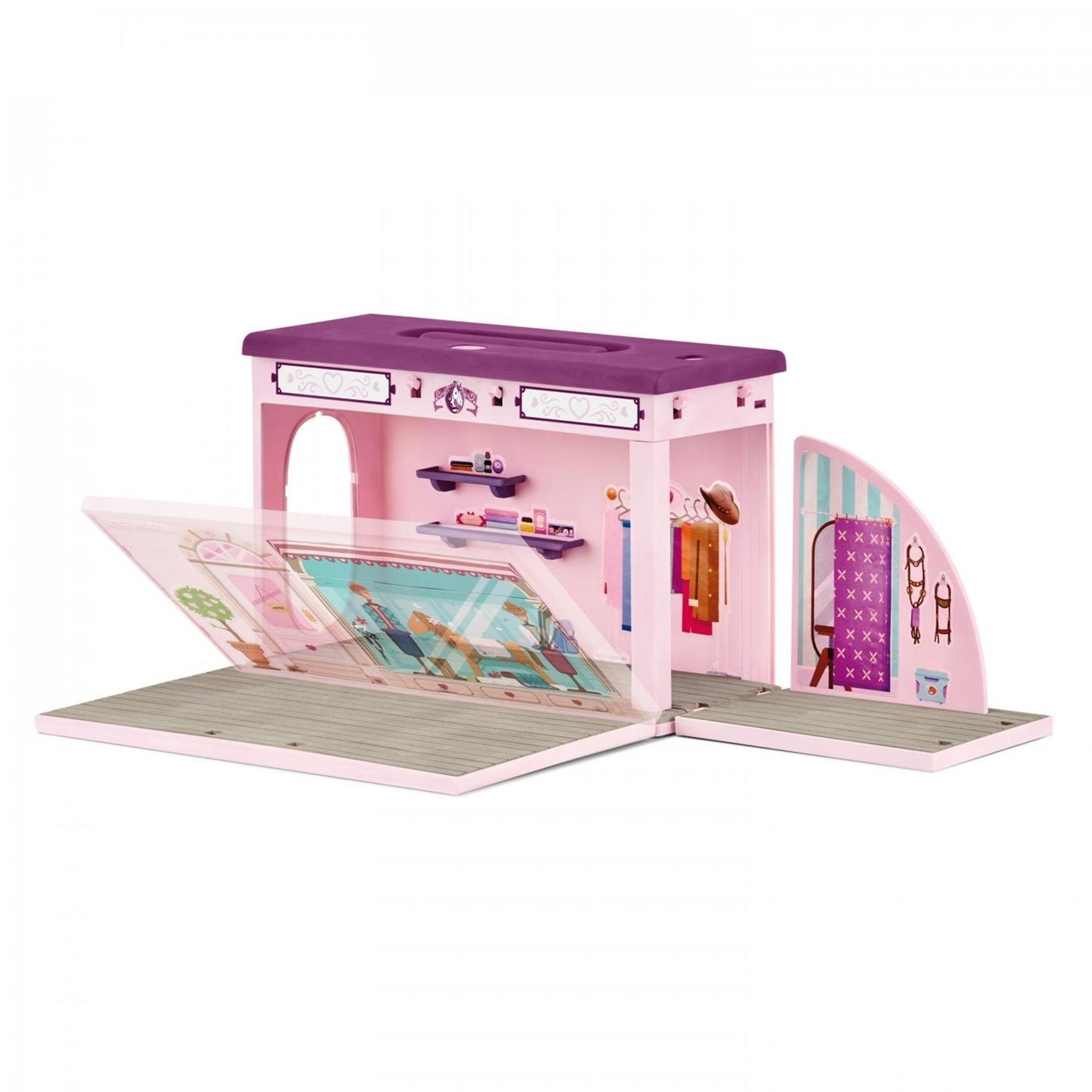 Voir la diapositive 5 : Schleich Horse Club Sofia's Beauties Boutique pop-up avec figurines