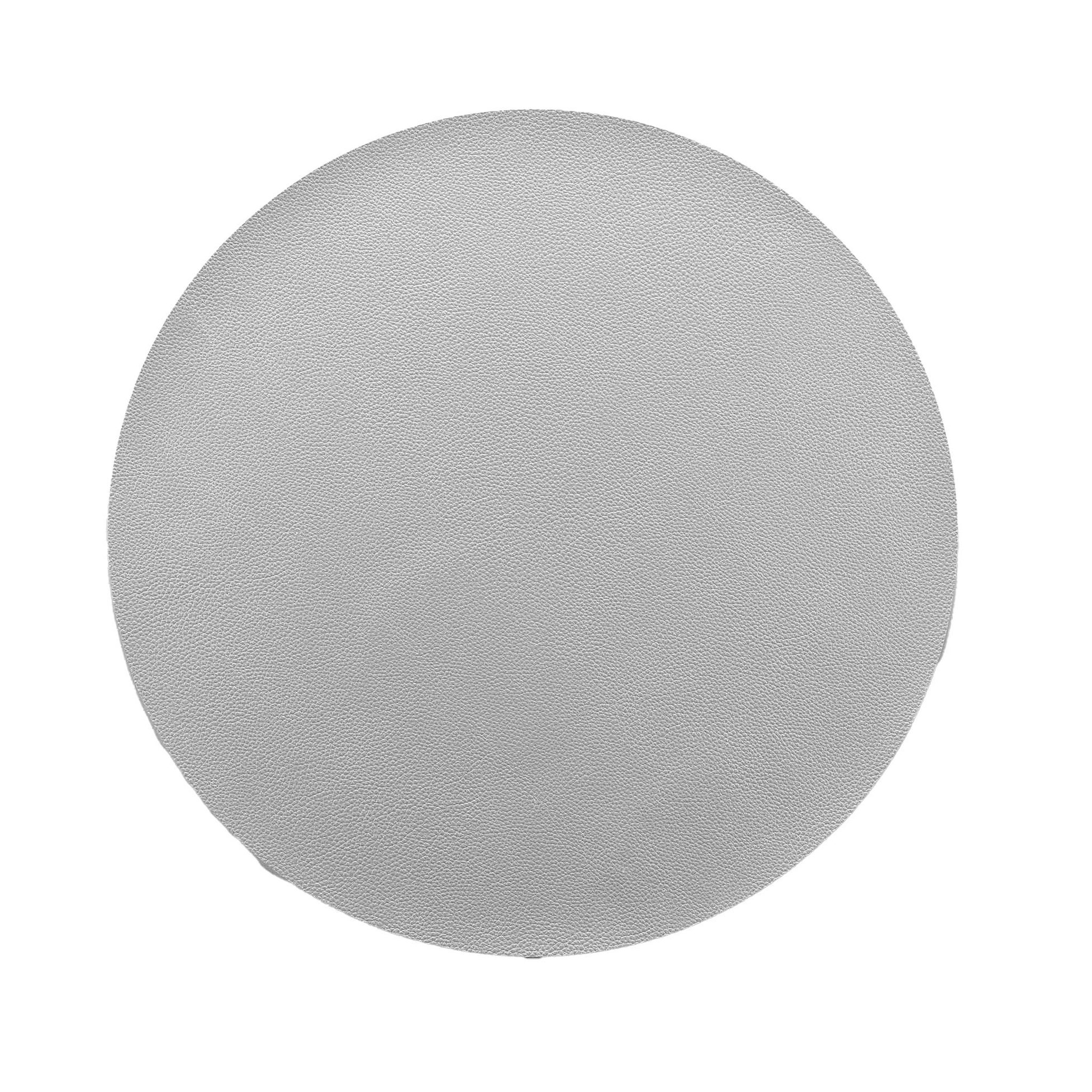 Eden Set de table rond 38 cm graniti argent. Coloris disponibles : Gris