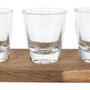Voir la diapositive 3 : COOK CONCEPT Verre Shooter 6pcs support acacia M8