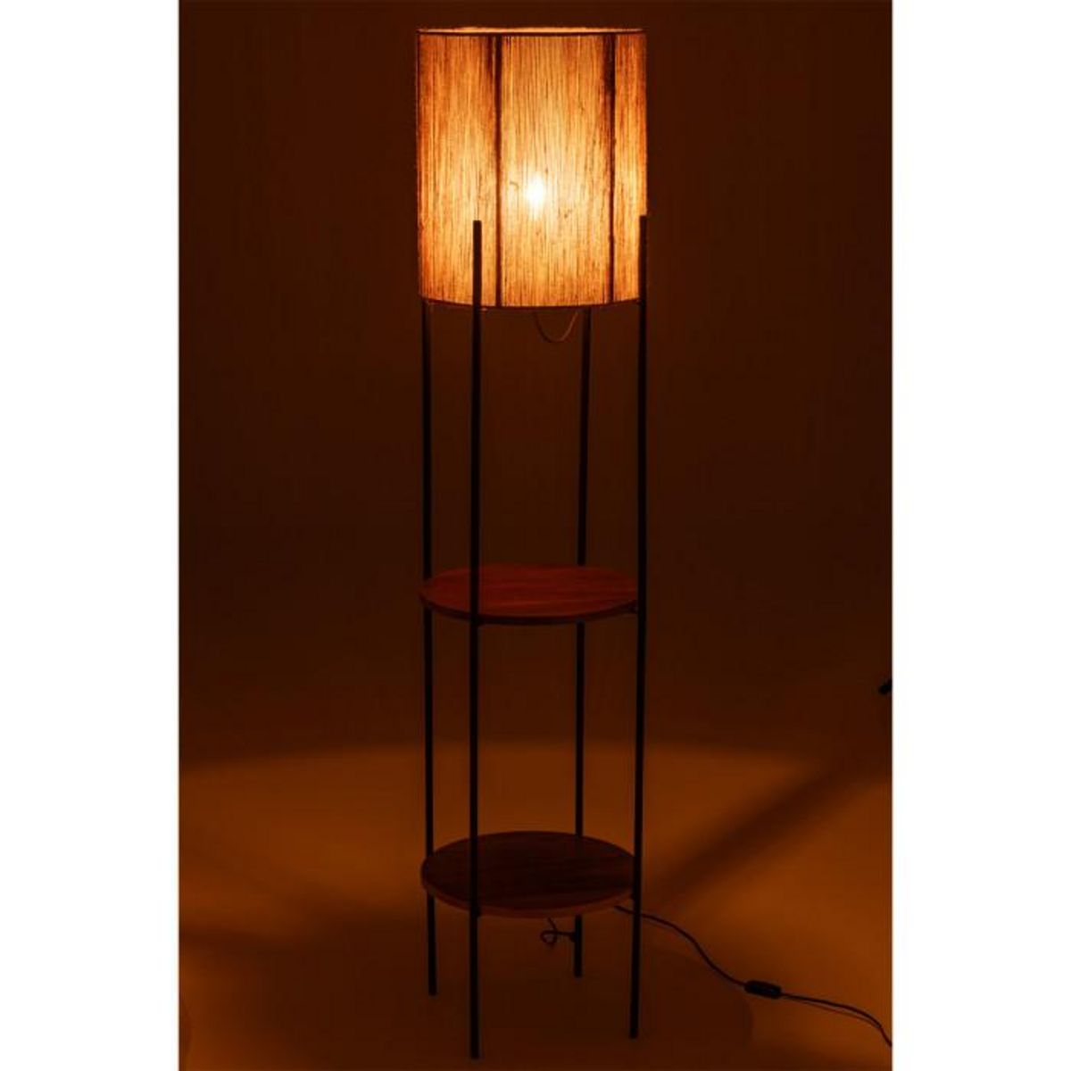 Paris Prix Lampadaire en Bois  Manguier  160cm Naturel