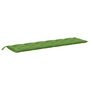 Voir la diapositive 5 : VIDAXL Coussins de banc de jardin lot de 2 vert melange tissu