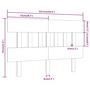 Voir la diapositive 6 : VIDAXL Tete de lit Blanc 143,5x3x81 cm Bois massif de pin