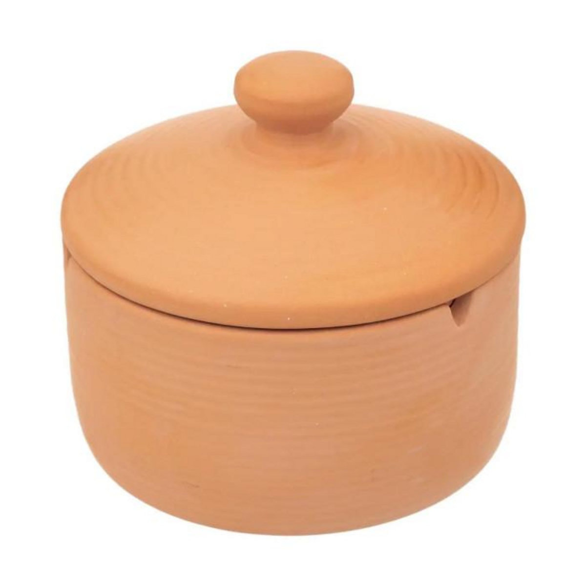 ATMOSPHERA Cendrier en Terre Cuite  Cosy  12cm Terracotta