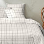 Voir la diapositive 5 : Home collection Parure housse de couette prades ecru