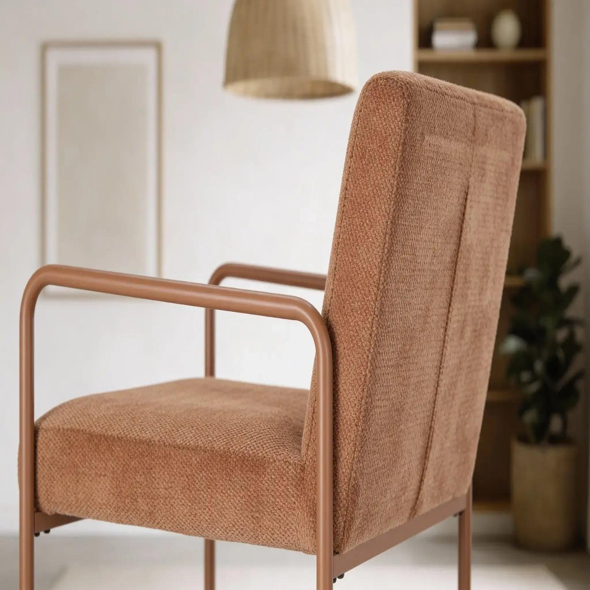 Voir la diapositive 4 : CASANOVA PARIS Orio - chaise pieds en métal