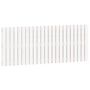 Voir la diapositive 2 : VIDAXL Tete de lit murale Blanc 147x3x60 cm Bois massif de pin