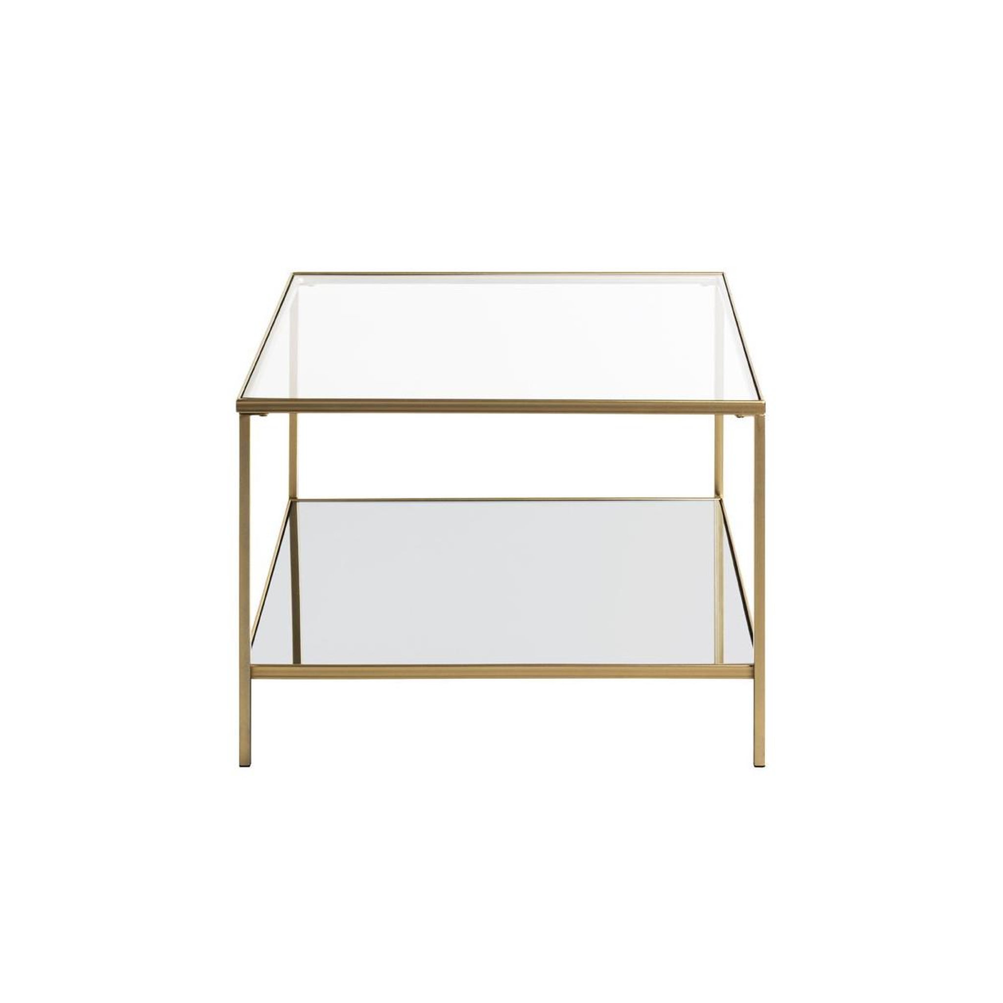 Voir la diapositive 2 : Paris Prix Table d'appoint carrée design  timana  60cm or