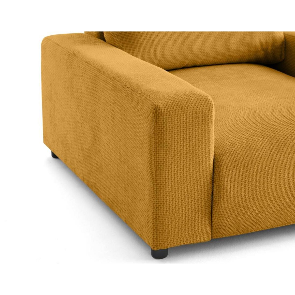 LISA DESIGN Pivoine - fauteuil en velours texturé