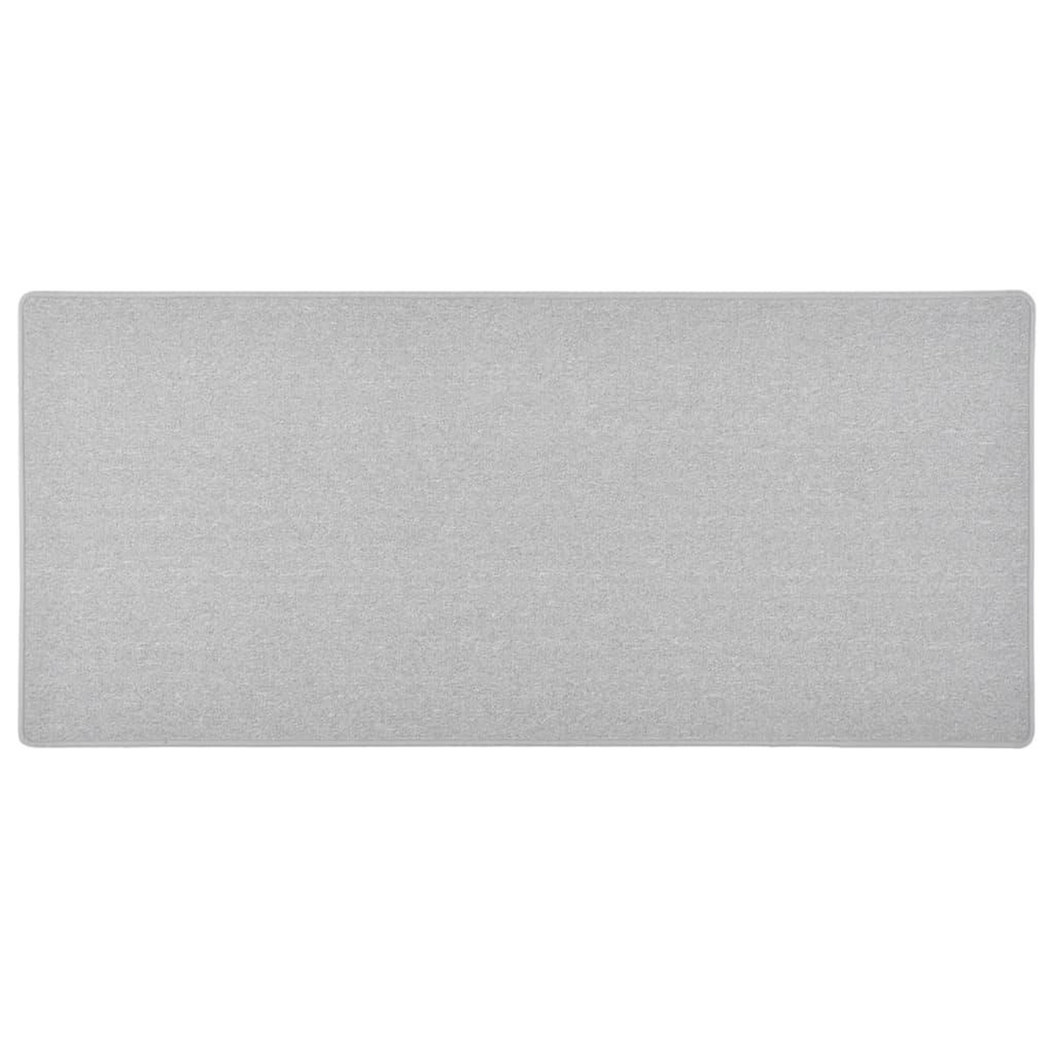 VIDAXL Tapis de couloir Gris clair 50x100 cm