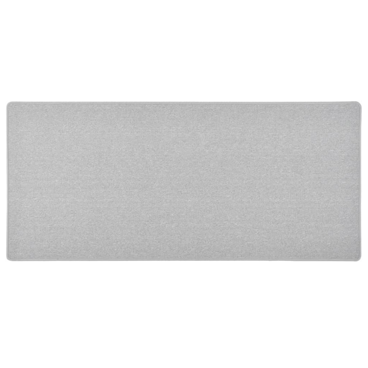VIDAXL Tapis de couloir Gris clair 50x100 cm