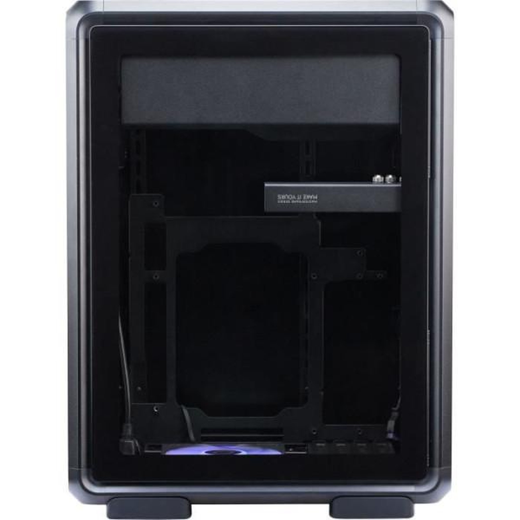 Voir la diapositive 4 : Cooler Master Boitier PC Gaming - COOLER MASTER - MF400M-KHNN-S00 - MasterFrame 400 Mesh Black - Micro-ATX et Mini-ITX