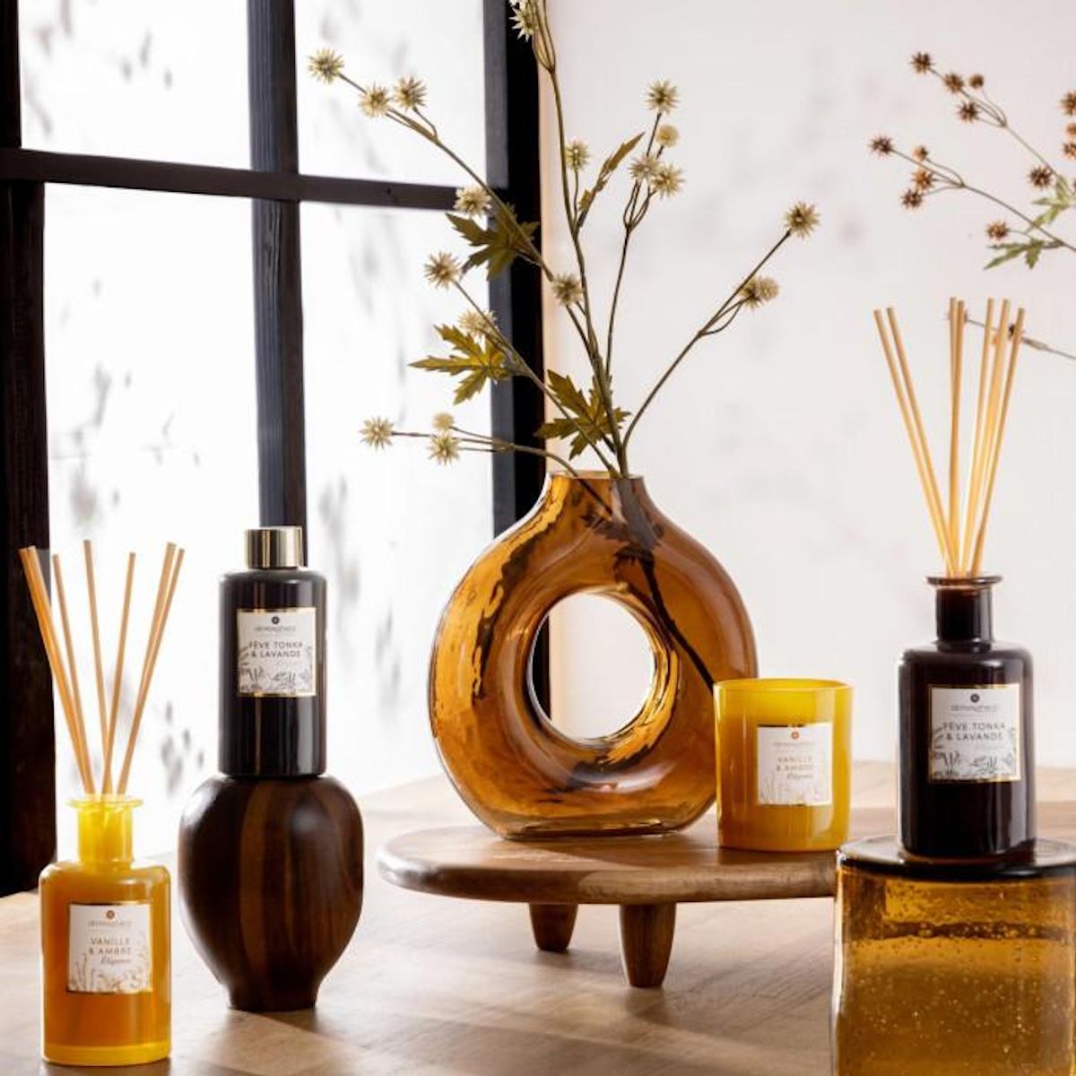 COMPTOIR DE LA BOUGIE Bougie Parfumée  Mael  190g Vanille Ambrée