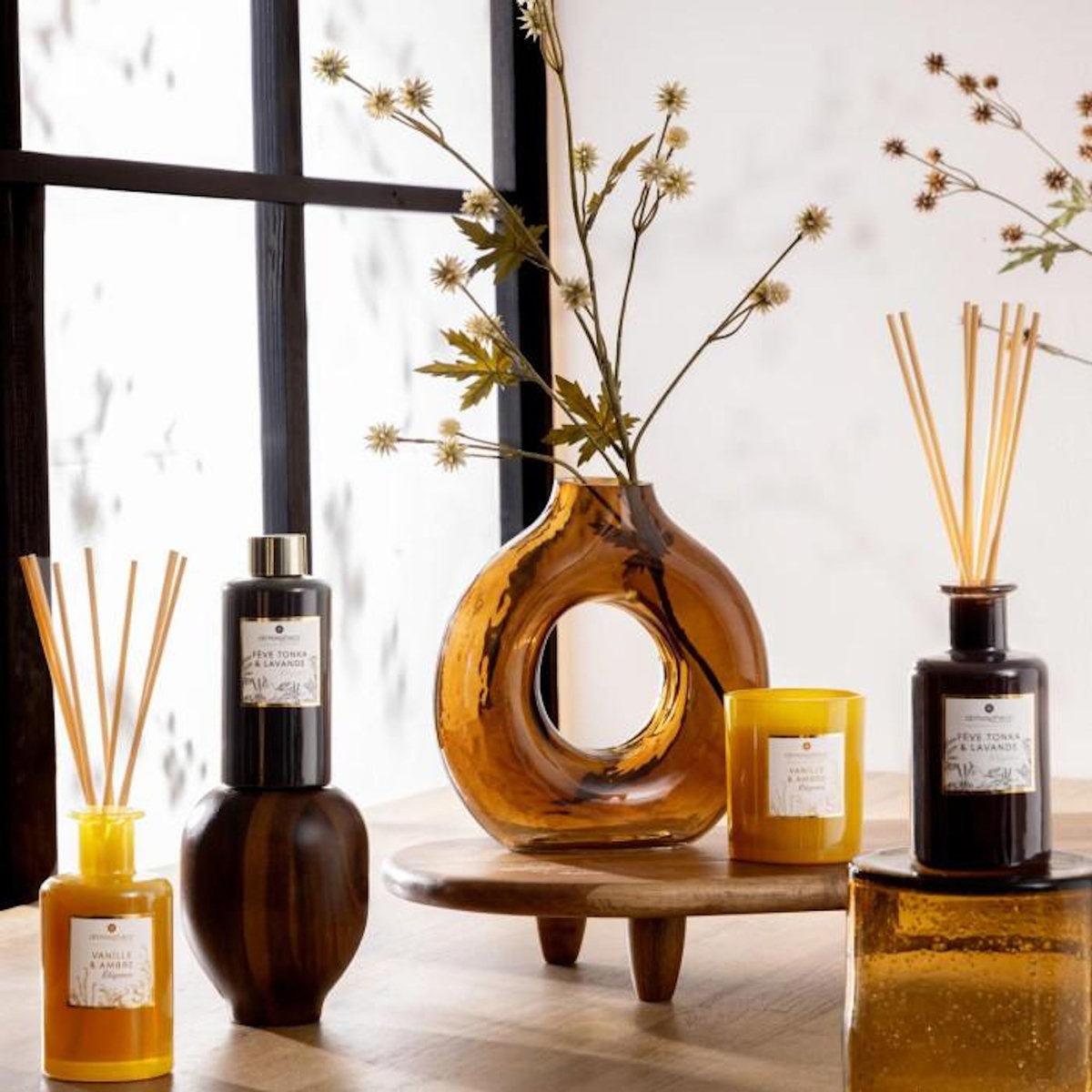 COMPTOIR DE LA BOUGIE Bougie Parfumée  Mael  190g Vanille Ambrée