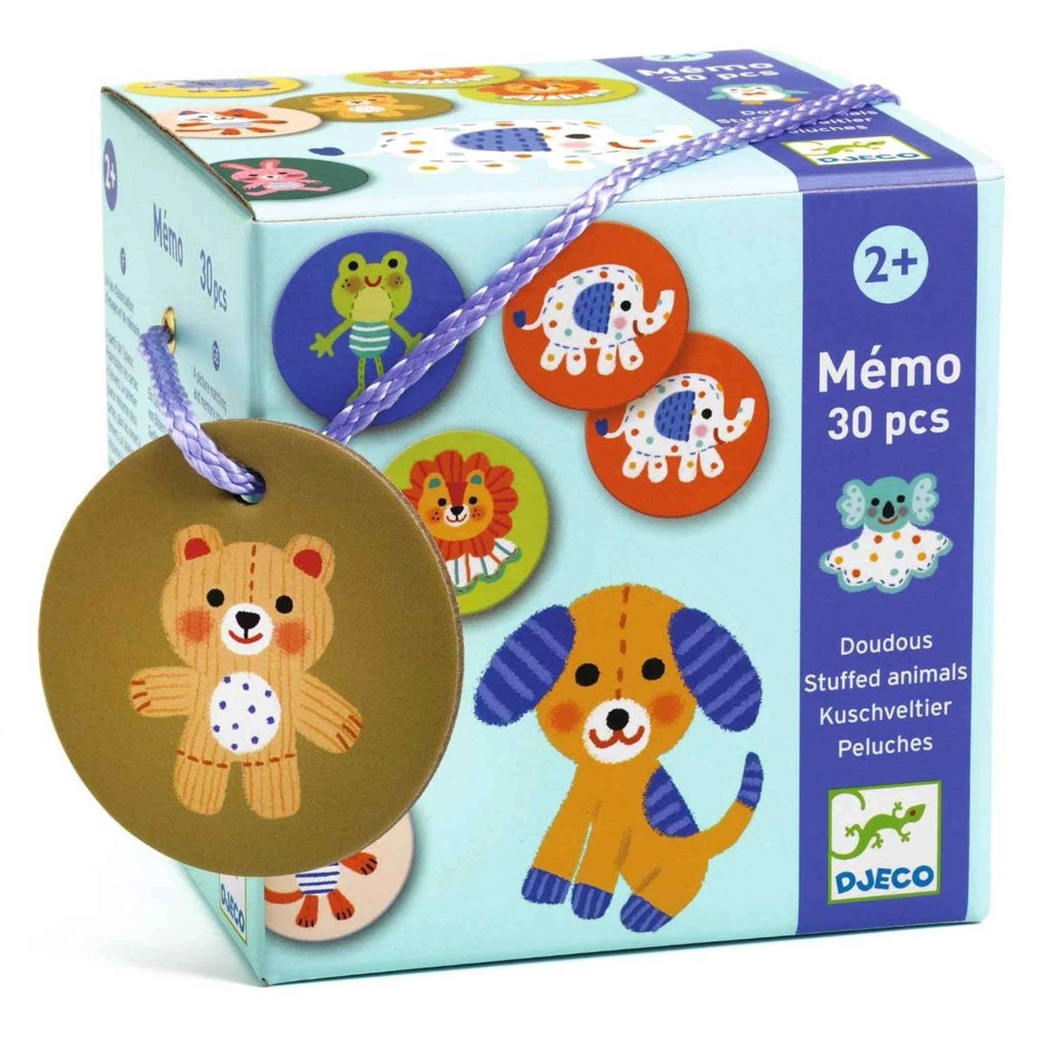 Djeco Mémo Doudous 30 pièces