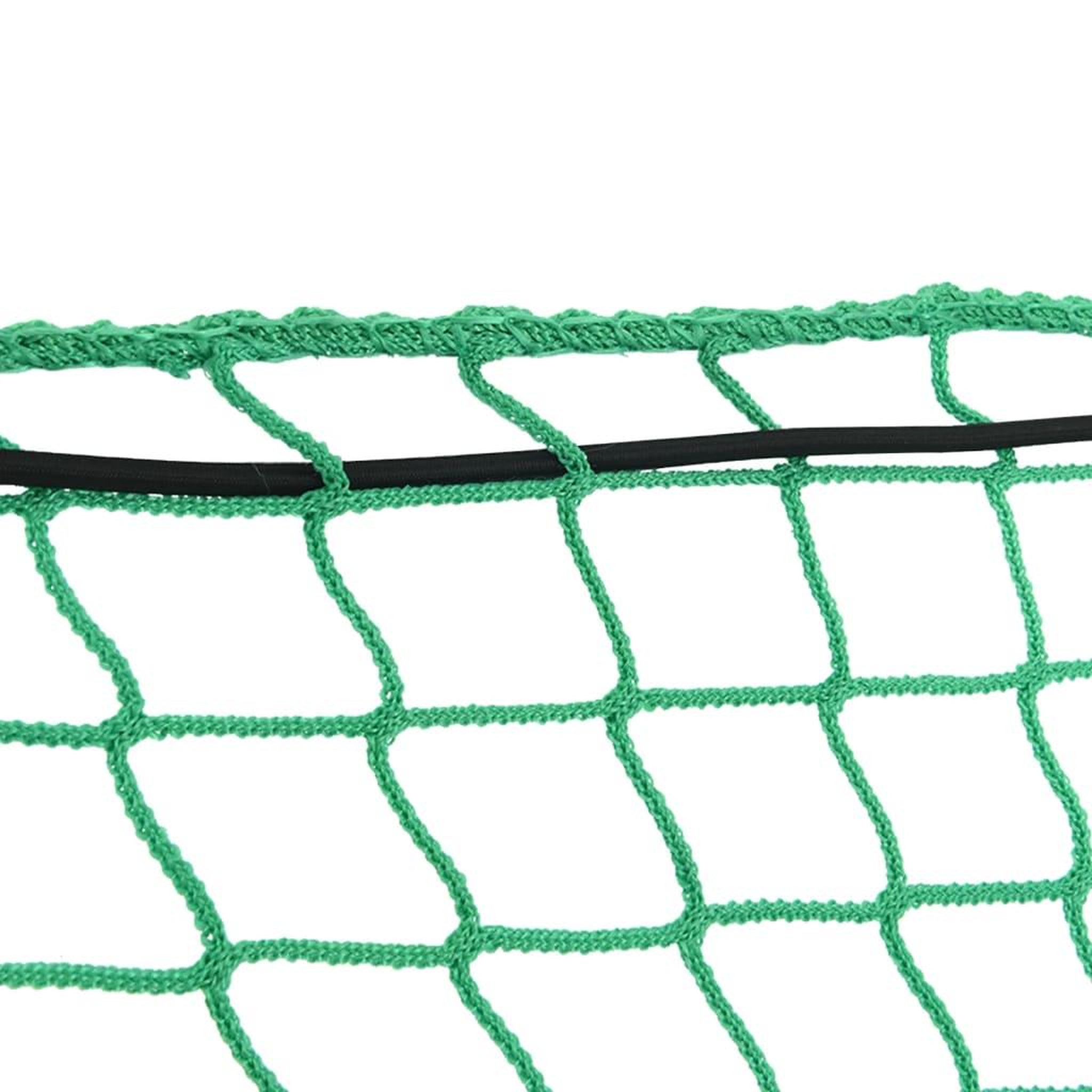 Voir la diapositive 5 : VIDAXL Filet pour remorque avec corde elastique vert 4x2,5 m PP