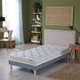 Voir la diapositive 2 : IDLITERIE Ensemble Matelas accueil Latex 3 zones INITIAL - Bi Confort Mousse & Latex + Sommier - Made in France