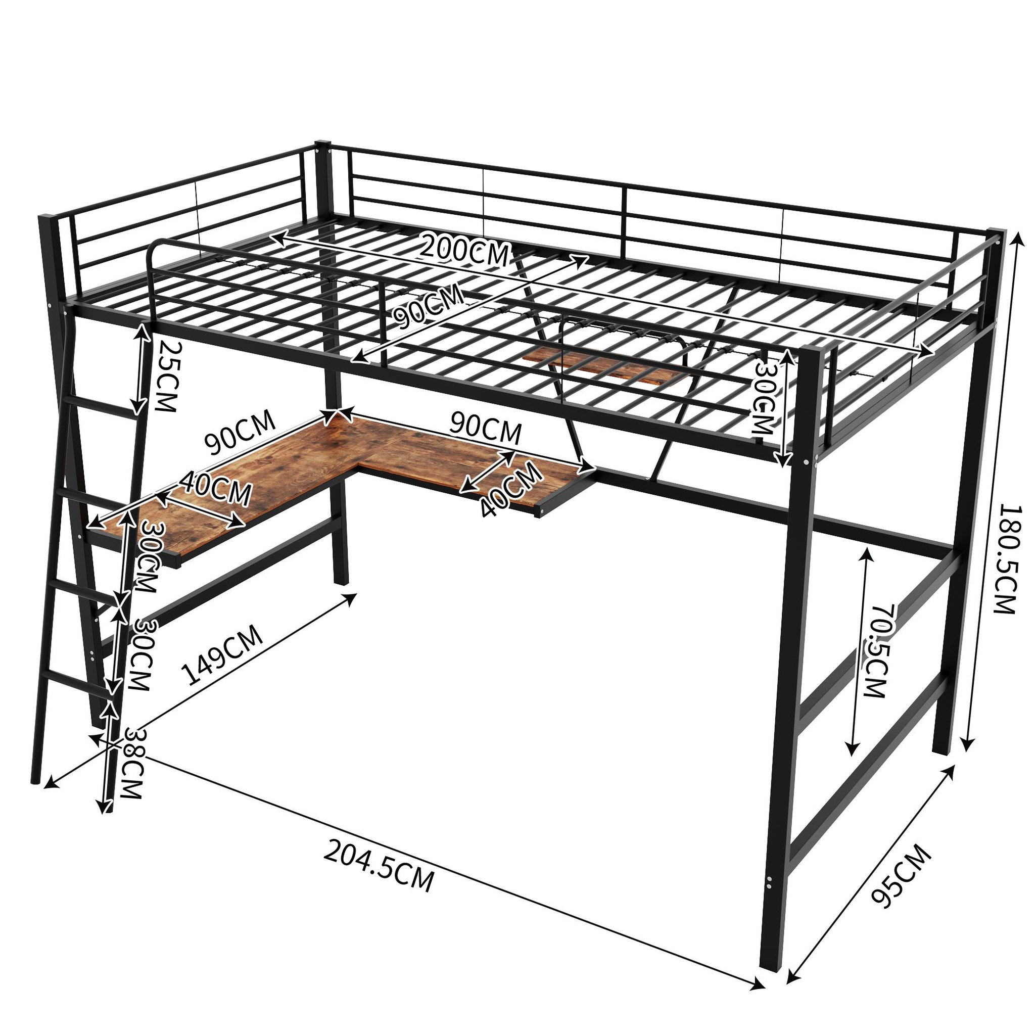 Voir la diapositive 3 : MERAX Lit mezzanine