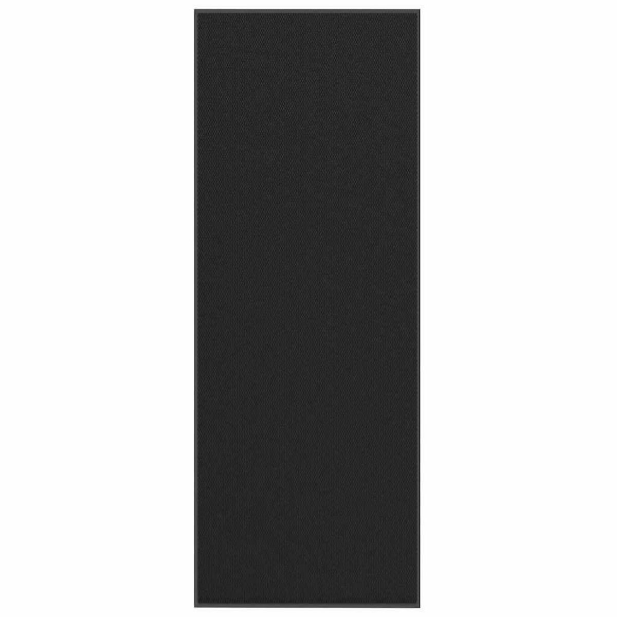 VIDAXL Paillasson noir 115x300 cm