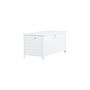 Voir la diapositive 4 : Paris Prix Coffre de Jardin  Elsa  130cm Blanc