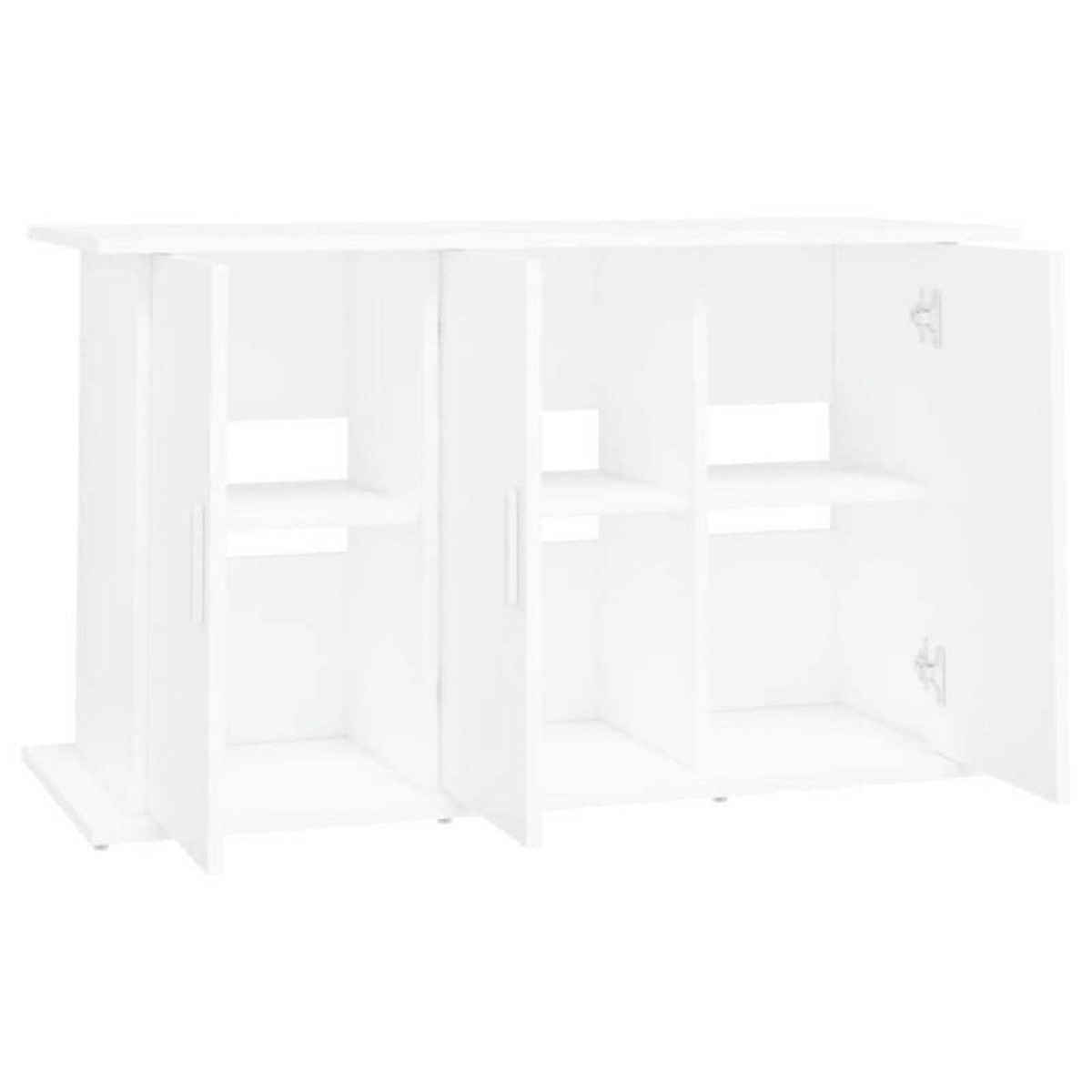 VIDAXL Support pour aquarium blanc 101x41x58 cm bois d ingénierie