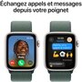 Voir la diapositive 4 : APPLE Montre connectée SE 40mm Lumière Stellaire/Vert Loop