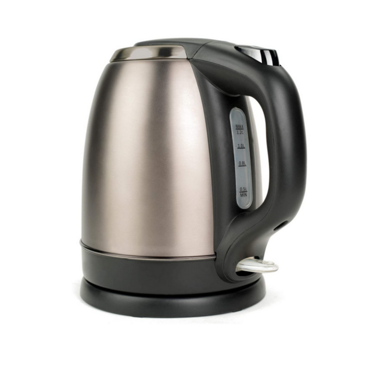 Black et Decker Bouilloire sans fil 1.2l 2200w acier inoxydable - bxke2202e