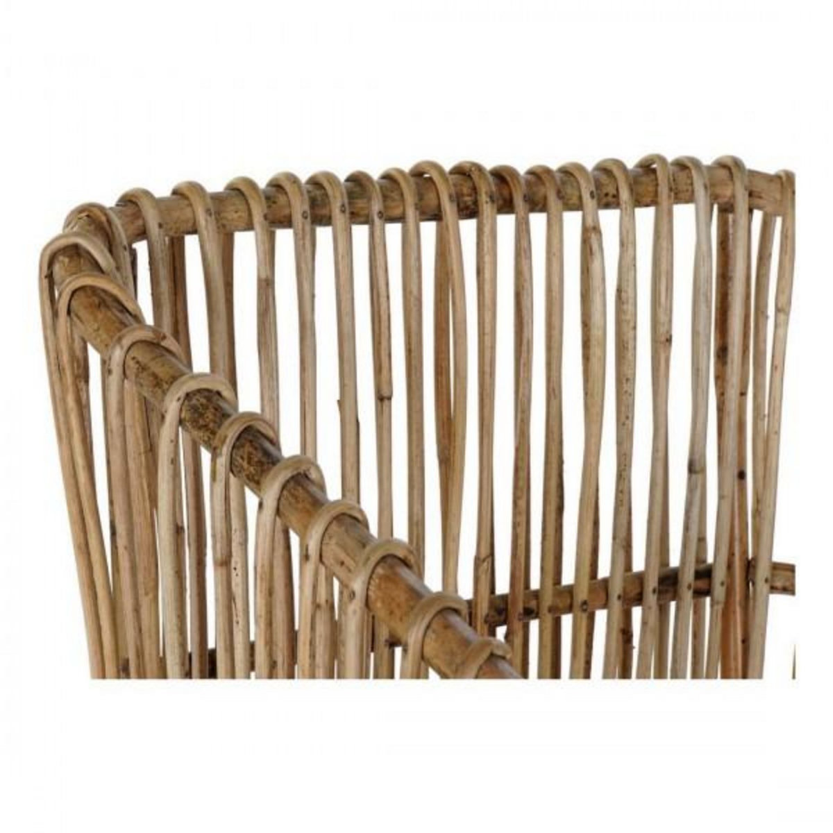 MARKET24 Chaise de Salle à Manger DKD Home Decor Multicouleur Naturel 56 x 52 x 82 cm