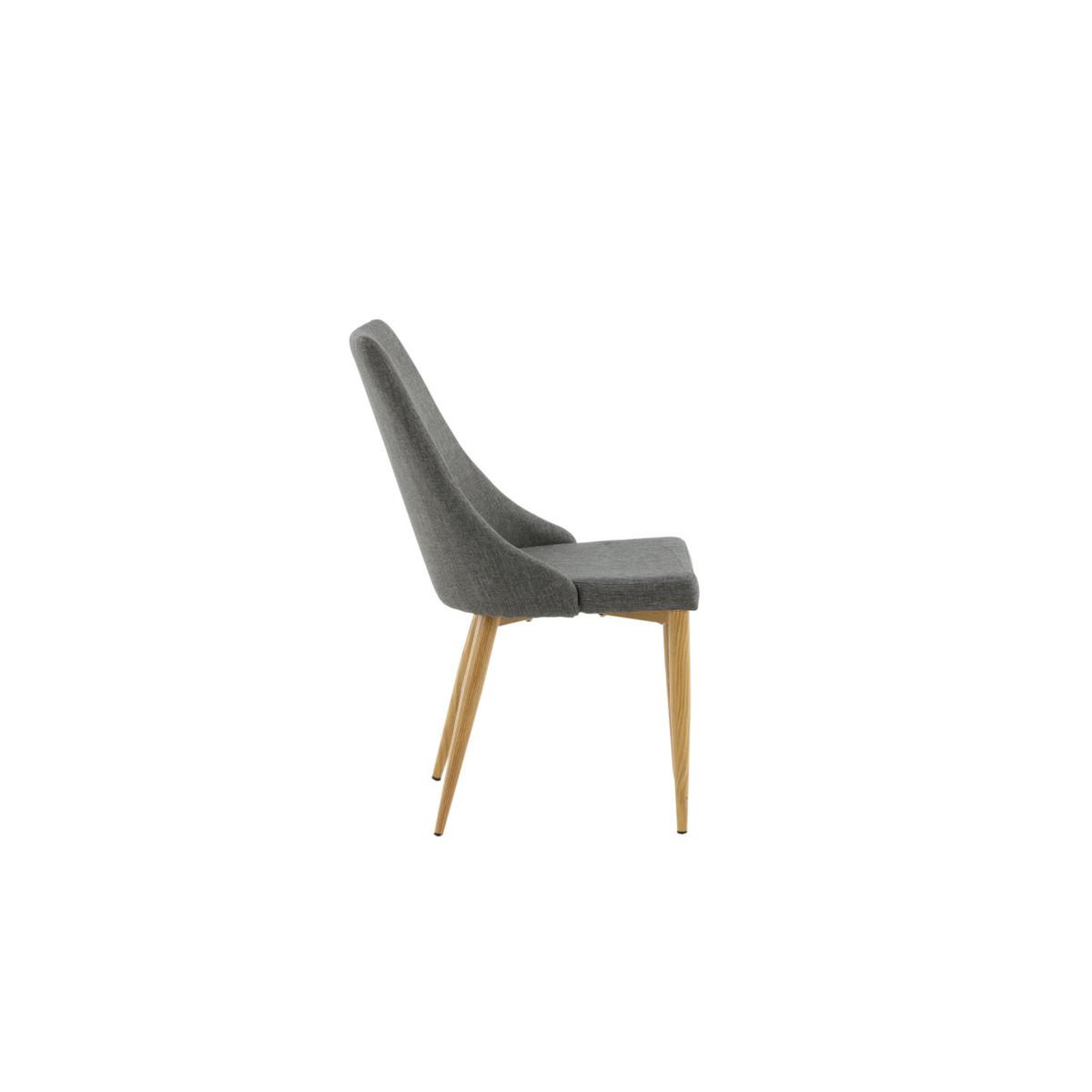Voir la diapositive 2 : Paris Prix Chaise design  leone  91cm gris foncé