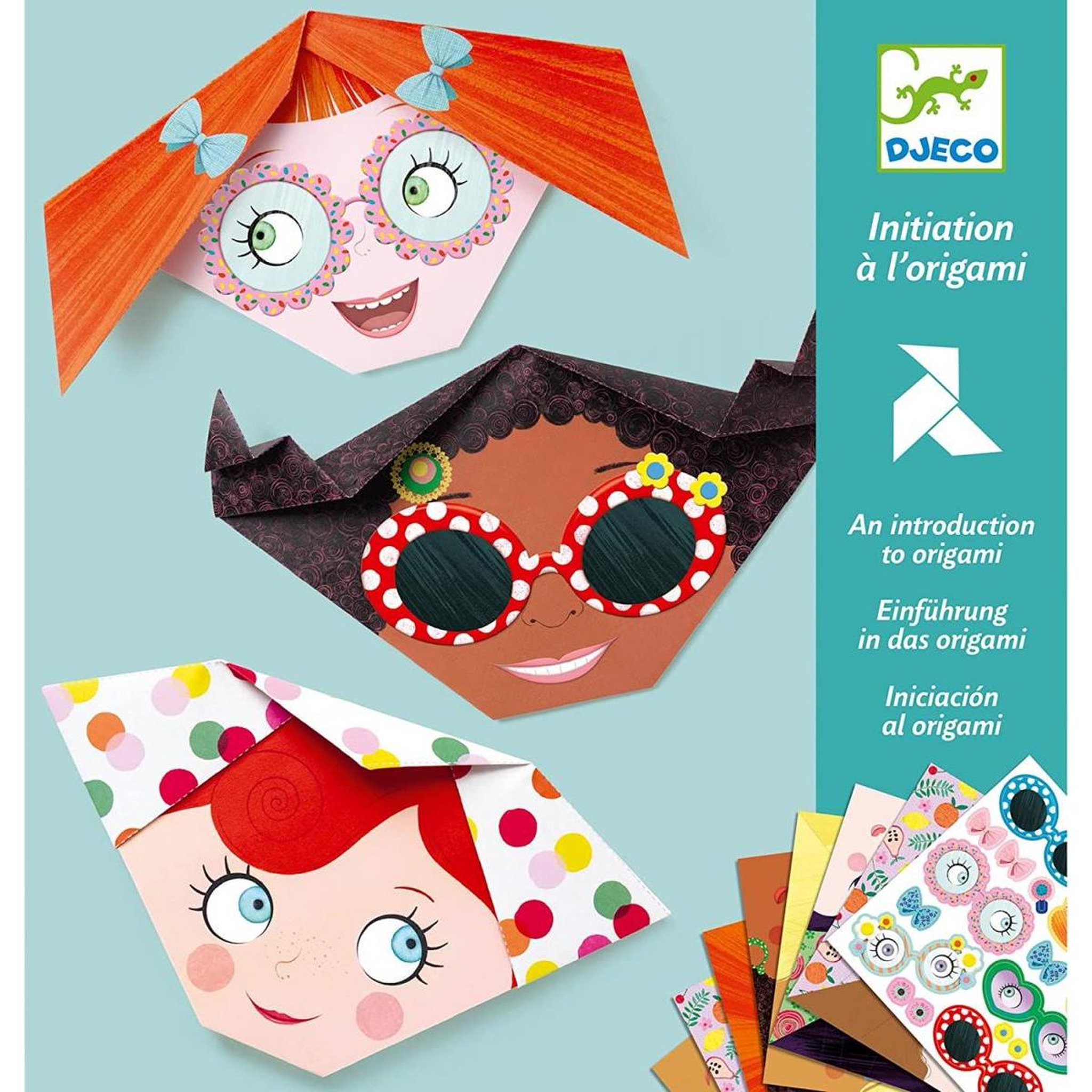 Djeco Pochette origami frimousse