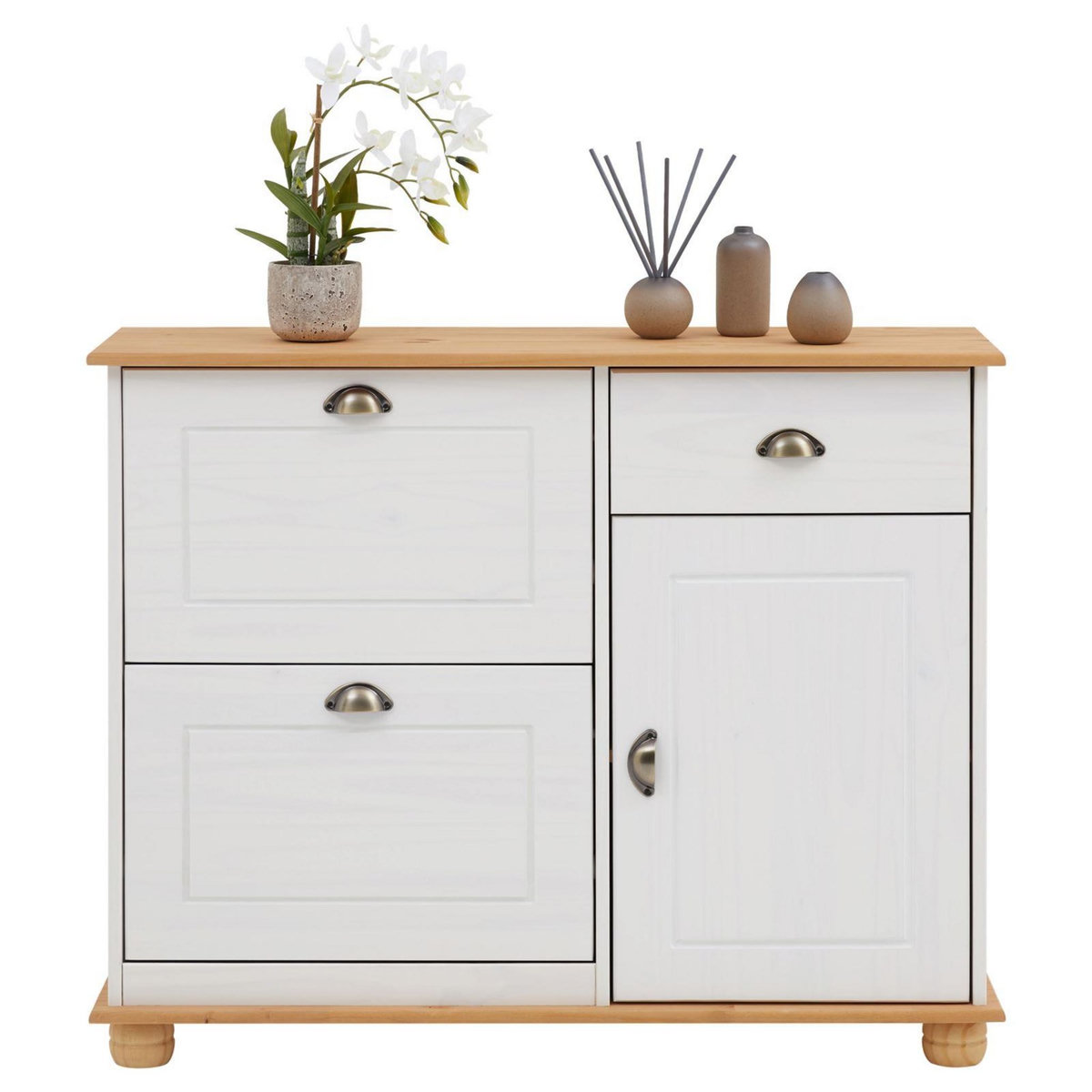 IDIMEX Meuble à chaussures en pin COLMAR