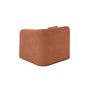 Voir la diapositive 4 : LISA DESIGN Ikare - module d'assise d'angle droit - en tissu