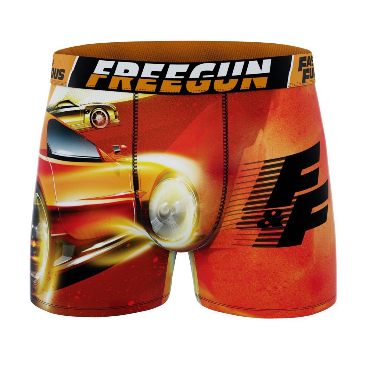 FREEGUN Lot de 4 boxers homme Fast and Furious