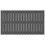 Voir la diapositive 4 : VIDAXL Tete de lit murale Gris 108x3x60 cm Bois massif de pin
