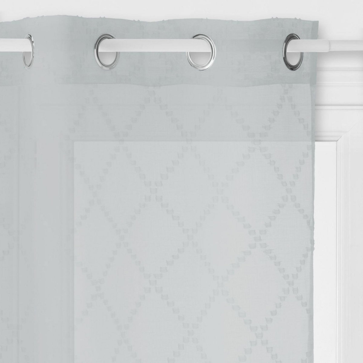 ATMOSPHERA Voilage design jacquard Eté Indien