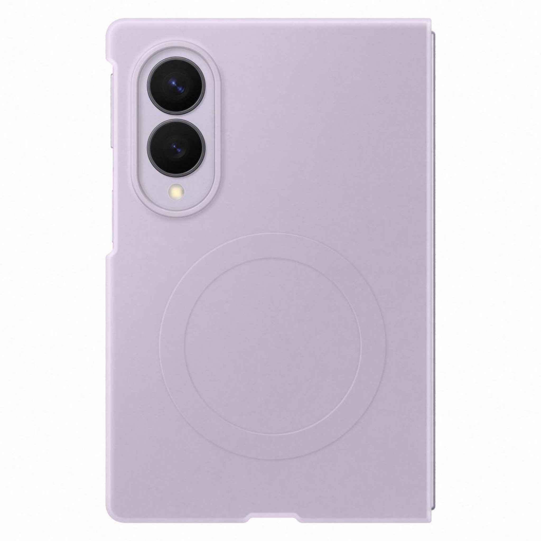 Voir la diapositive 3 : Samsung Pack coque silicone magnétique lavande + protège écran fold 8