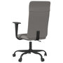 Voir la diapositive 5 : VIDAXL Chaise de bureau reglable en hauteur gris fonce tissu