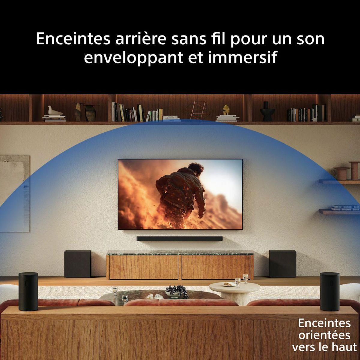 SONY Kit enceinte surround Bravia Theatre SARS9
