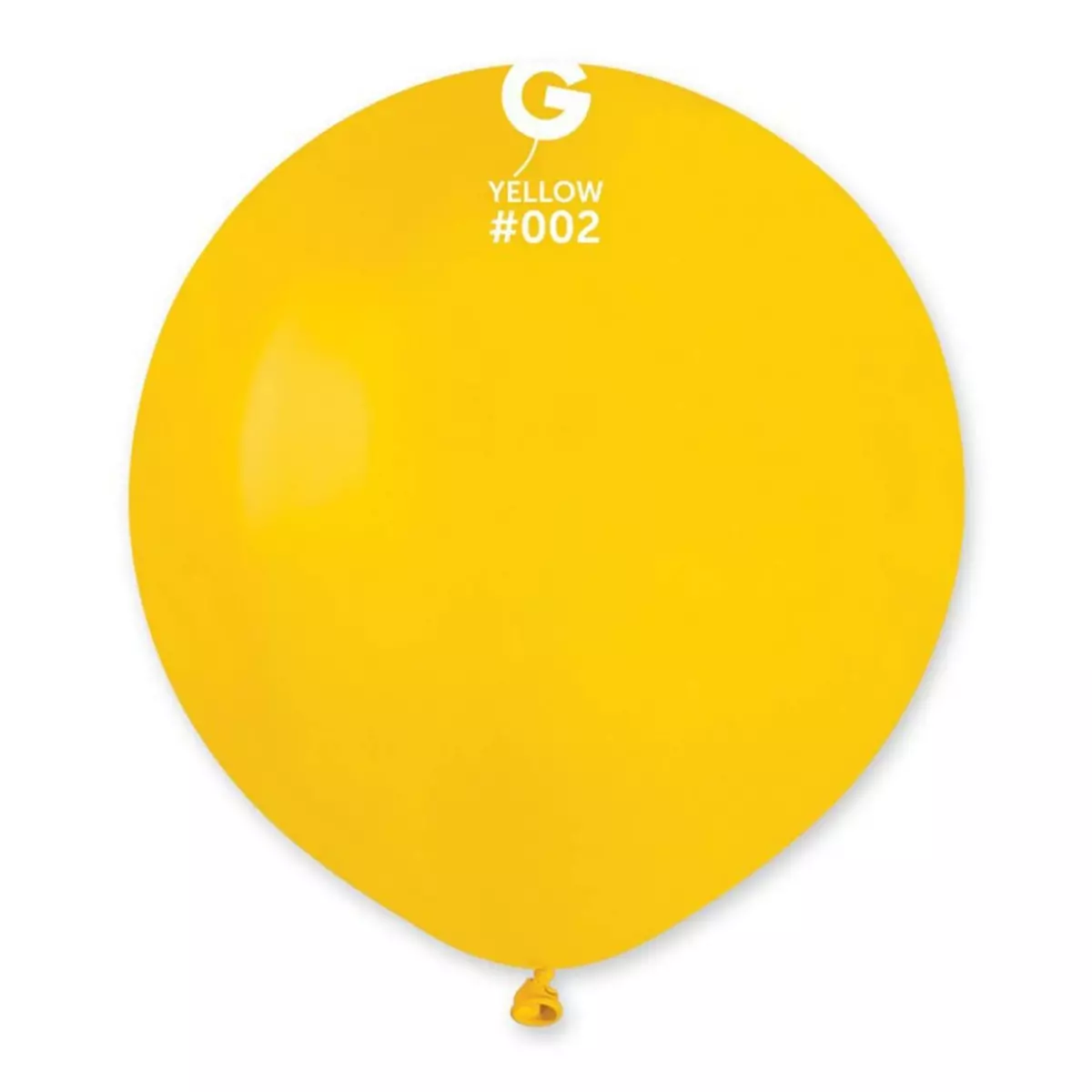  10 Ballons Standard - 48 Cm - Jaune