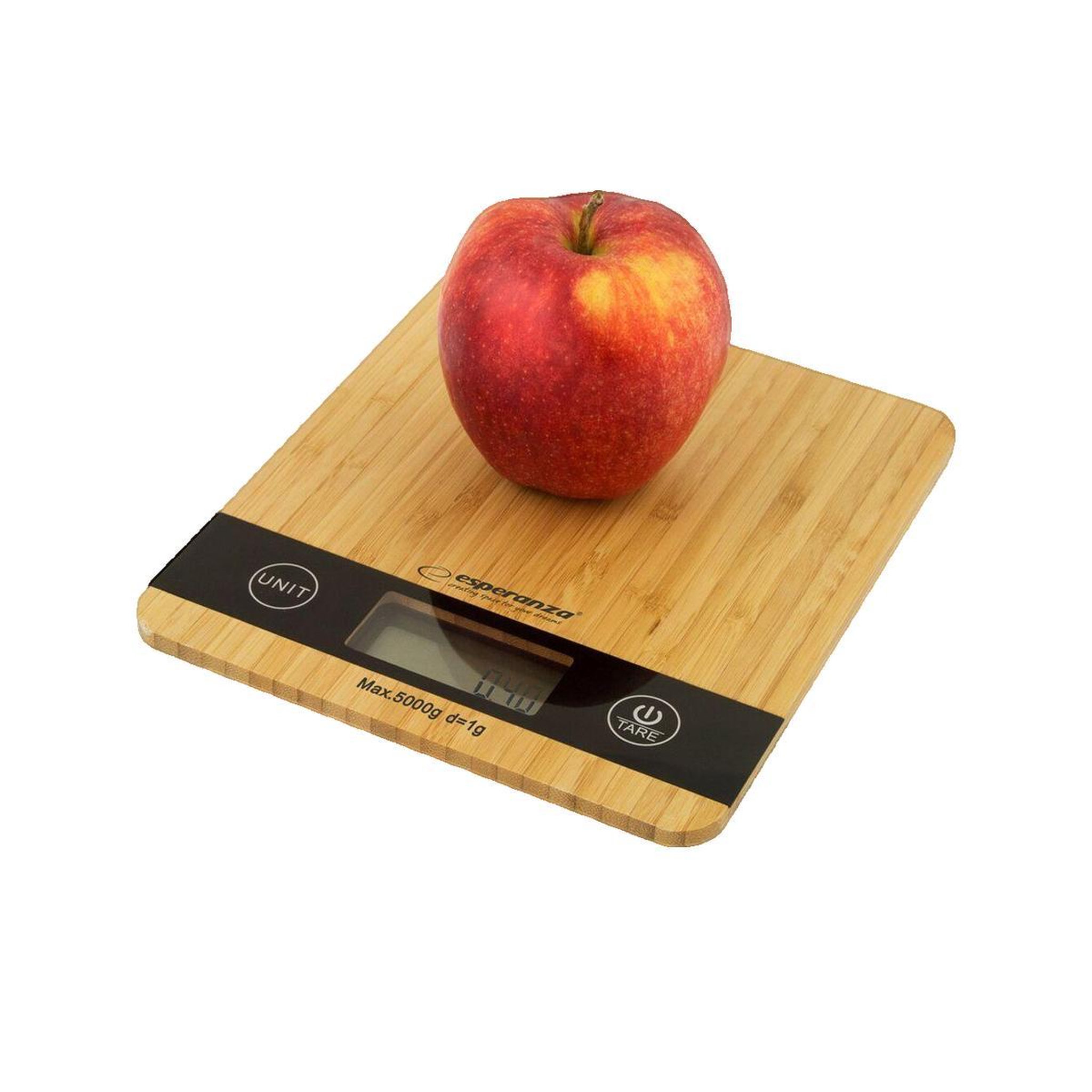 ESPERANZA Balance de cuisine Esperanza eks005 en bambou 5 kg