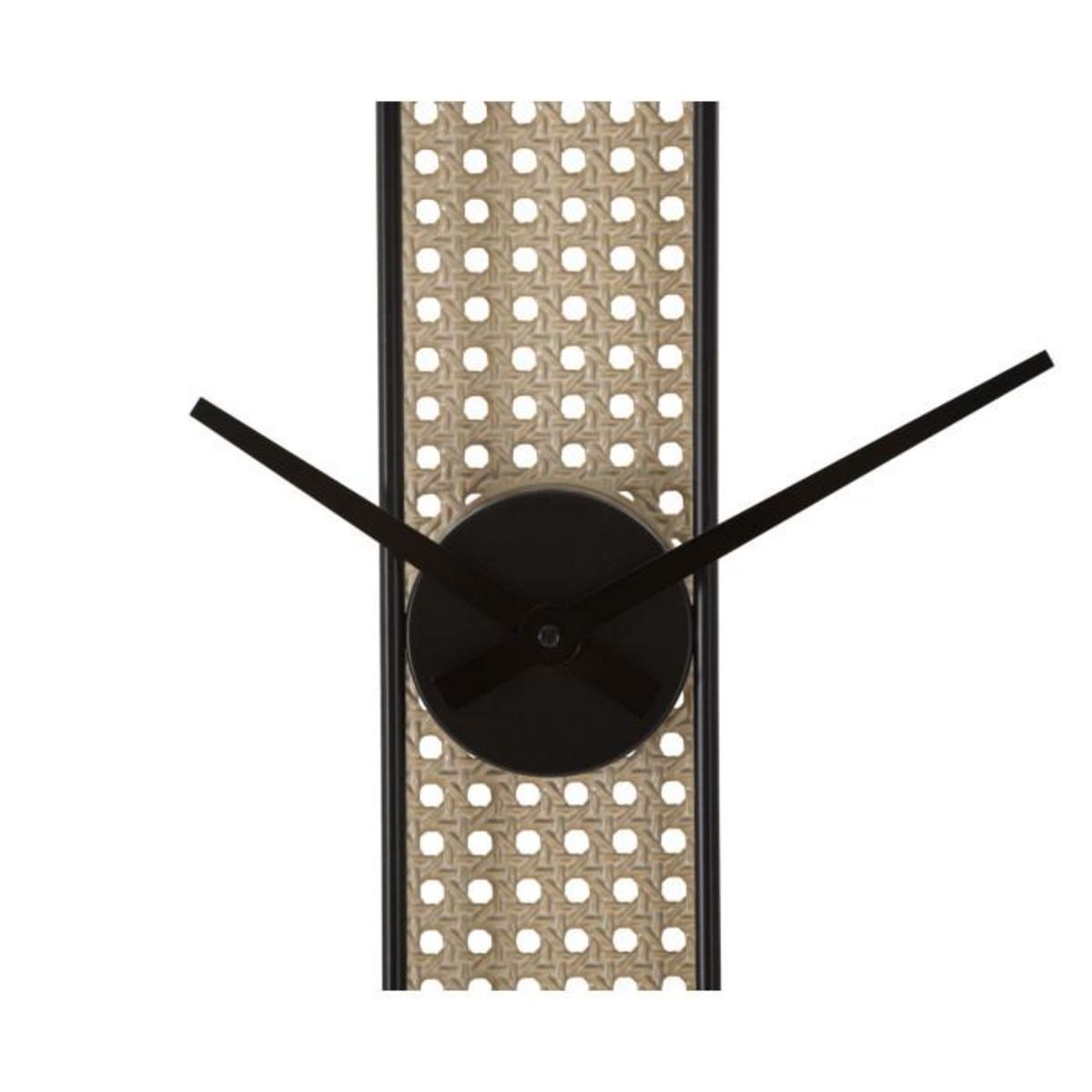 Paris Prix Horloge Murale Cannage  Ribby  60cm Noir & Crème