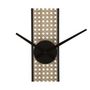 Voir la diapositive 2 : Paris Prix Horloge Murale Cannage  Ribby  60cm Noir & Crème