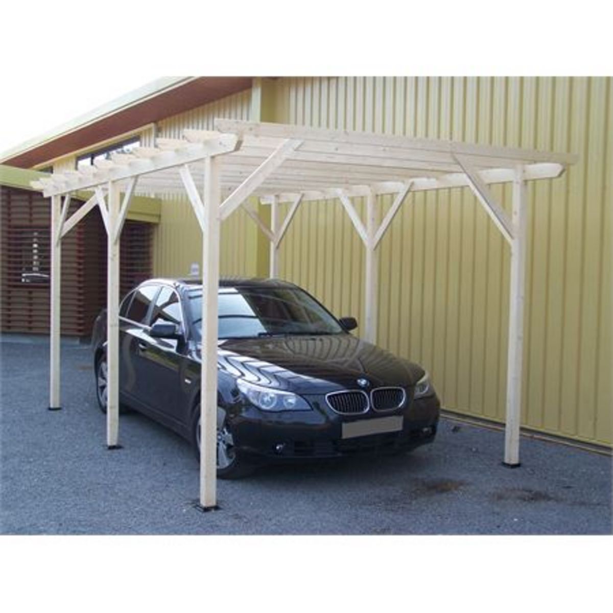 Carport bois 1 voiture