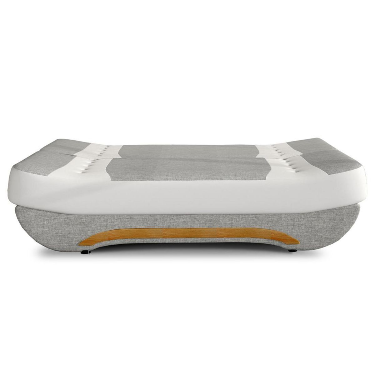 BEST MOBILIER Nelson - canapé convertible clic-clac 3 places en tissu