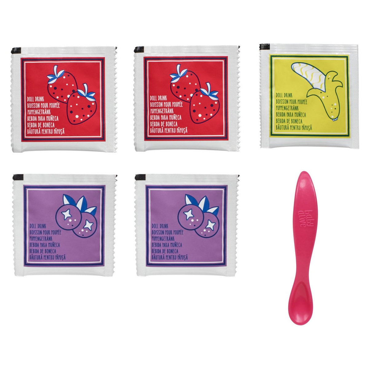 HASBRO Recharge de nourriture en poudre pour poupées et poupons Baby alive