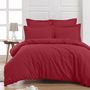 Voir la diapositive 1 : Sensei Maison Housse de couette en percale coton SOFT PERCALE