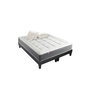 Voir la diapositive 1 : IDLITERIE Ensemble matelas MAX avec sommier, oreiller et couette, confort optimal